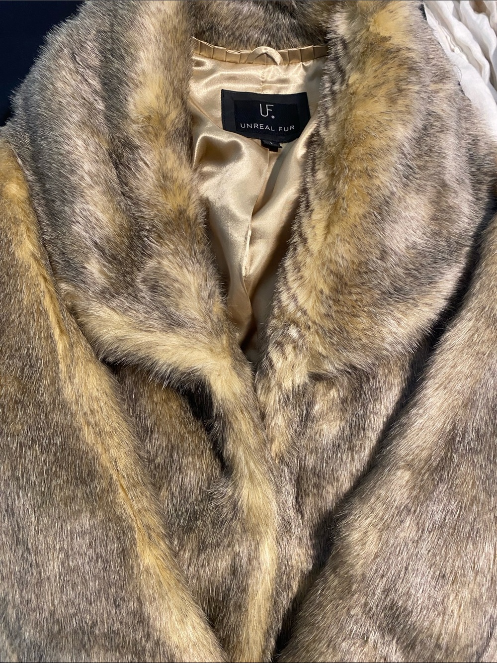 Unreal Fur Brown Coat size 1